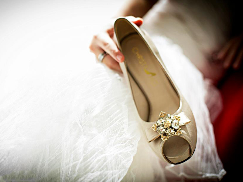 shades bridal shoes