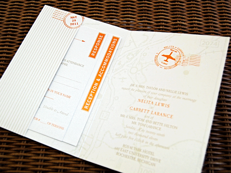 Themed Wedding Invitation Cards