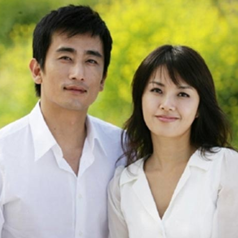 Cha In Pyo and Shin Ae Ra