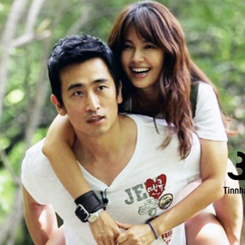 Cha In Pyo and Shin Ae Ra