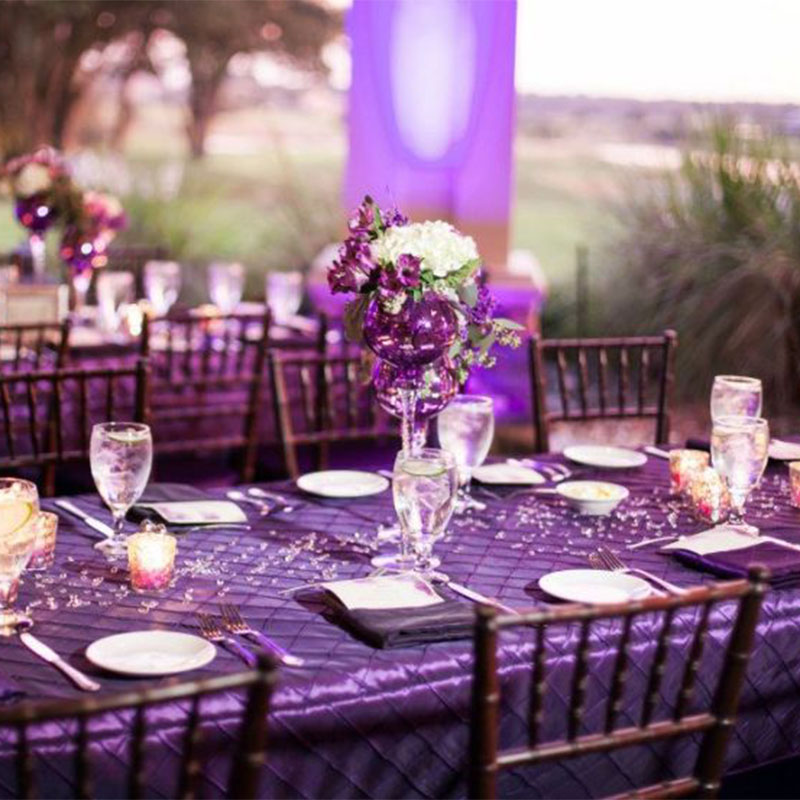 Wedding Decorations Ideas For Wedding Reception Table Ultra Violet